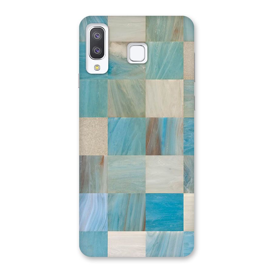 Blue Tiles Back Case for Galaxy A8 Star