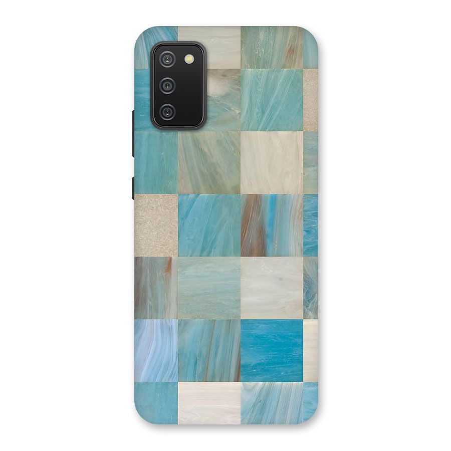Blue Tiles Back Case for Galaxy M02s