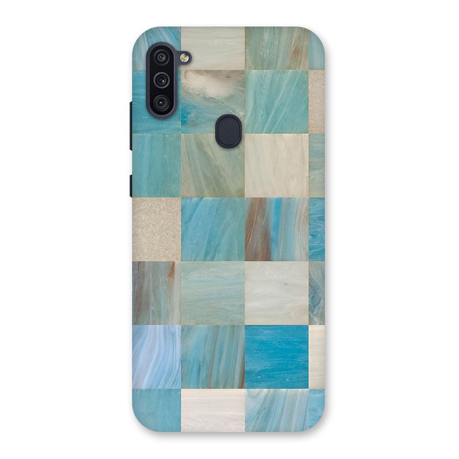 Blue Tiles Back Case for Galaxy M11