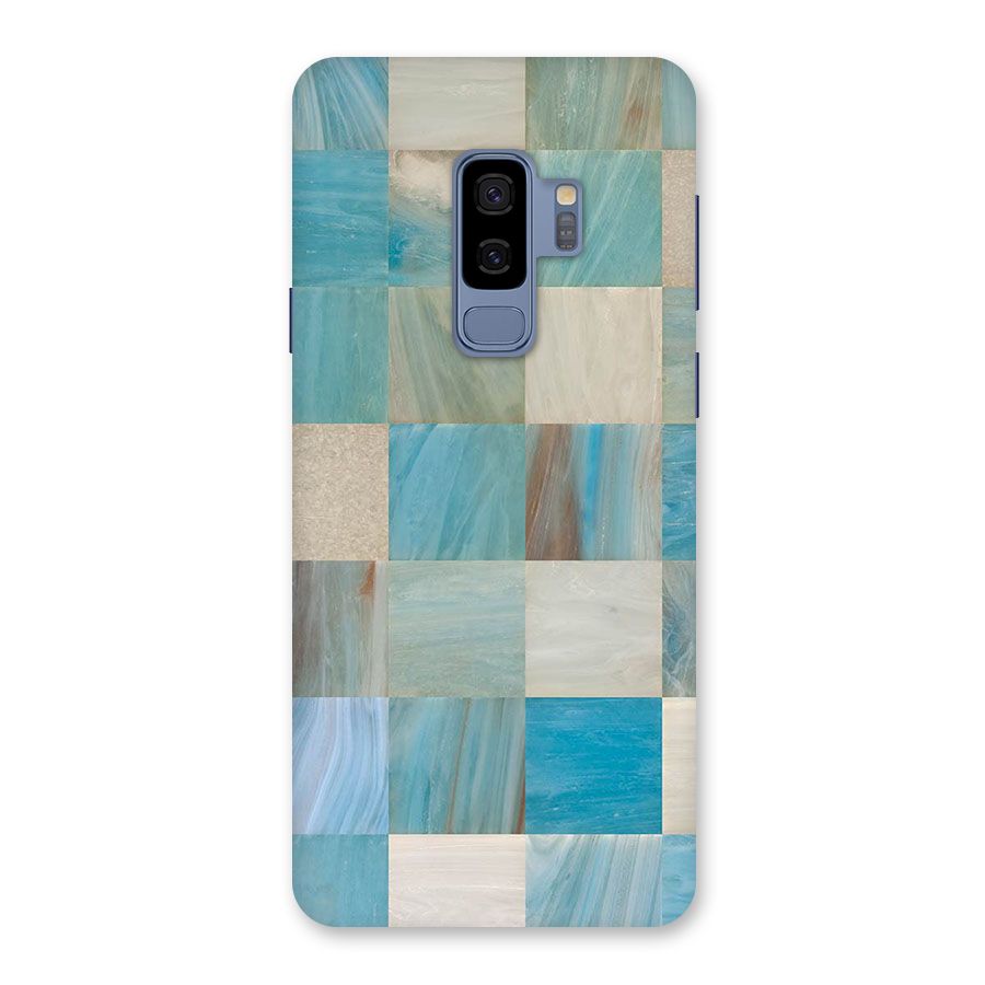 Blue Tiles Back Case for Galaxy S9 Plus