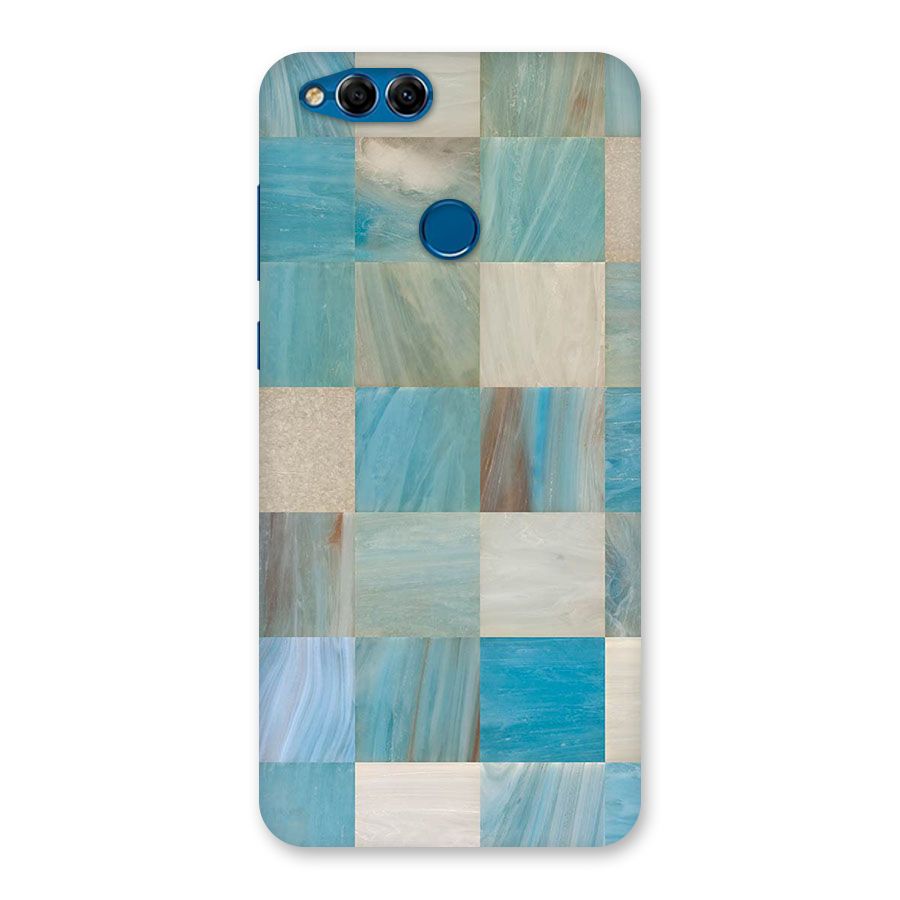 Blue Tiles Back Case for Honor 7X
