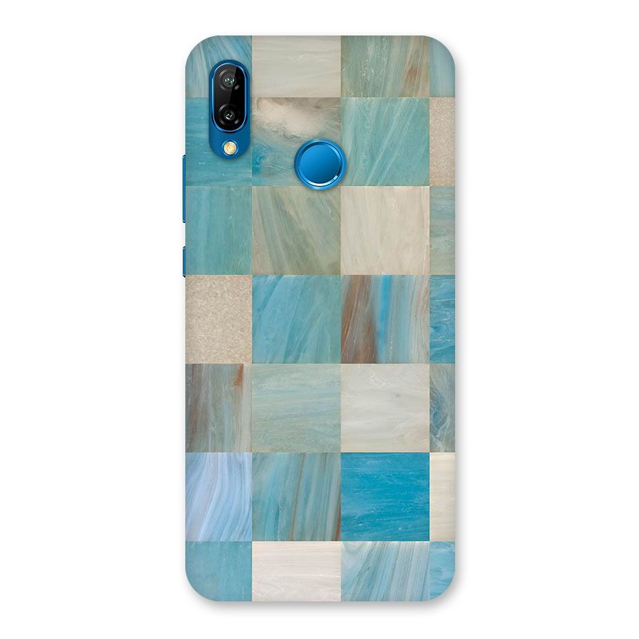 Blue Tiles Back Case for Huawei P20 Lite