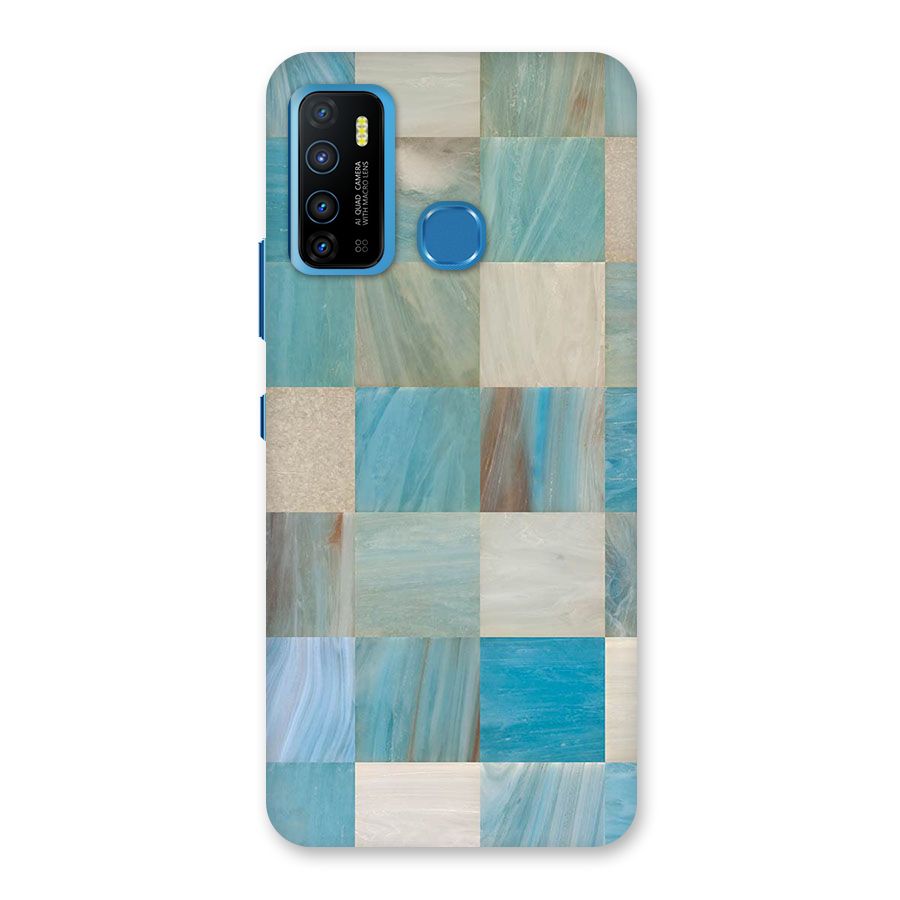Blue Tiles Back Case for Infinix Hot 9