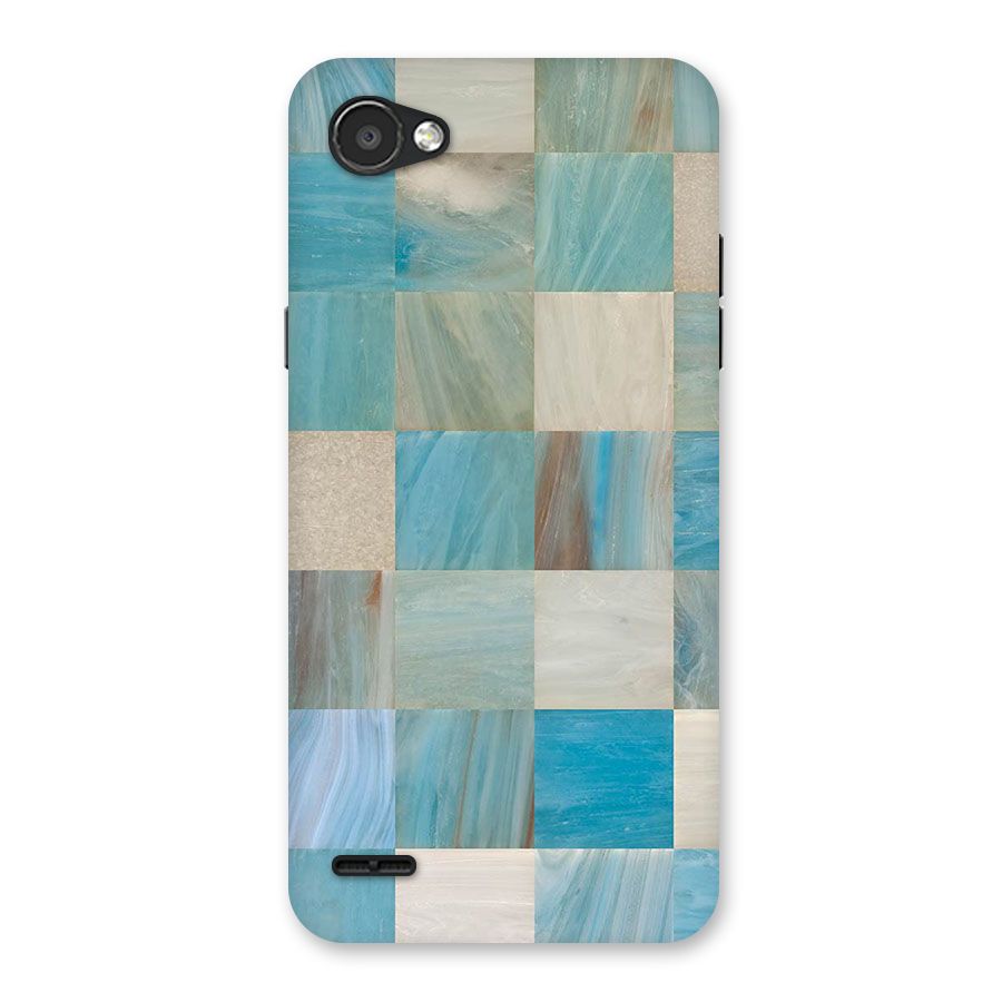 Blue Tiles Back Case for LG Q6