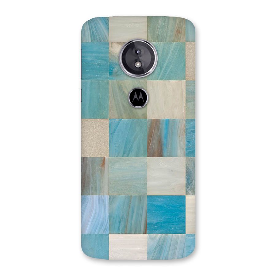 Blue Tiles Back Case for Moto E5