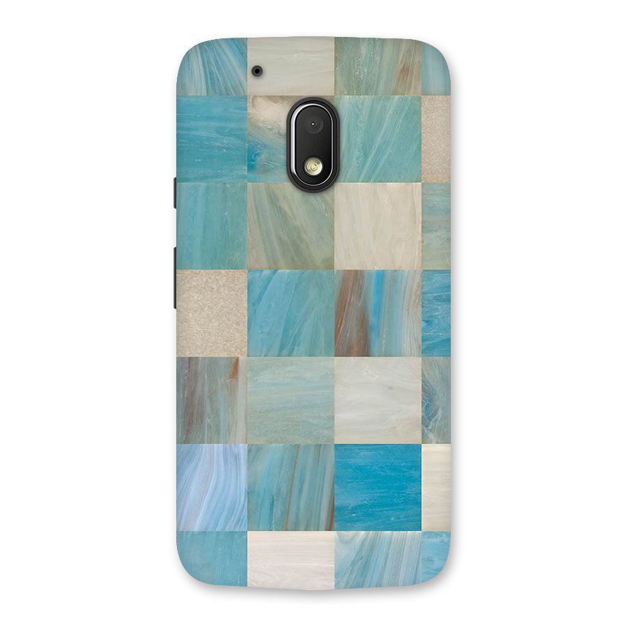 Blue Tiles Back Case for Moto G4 Play