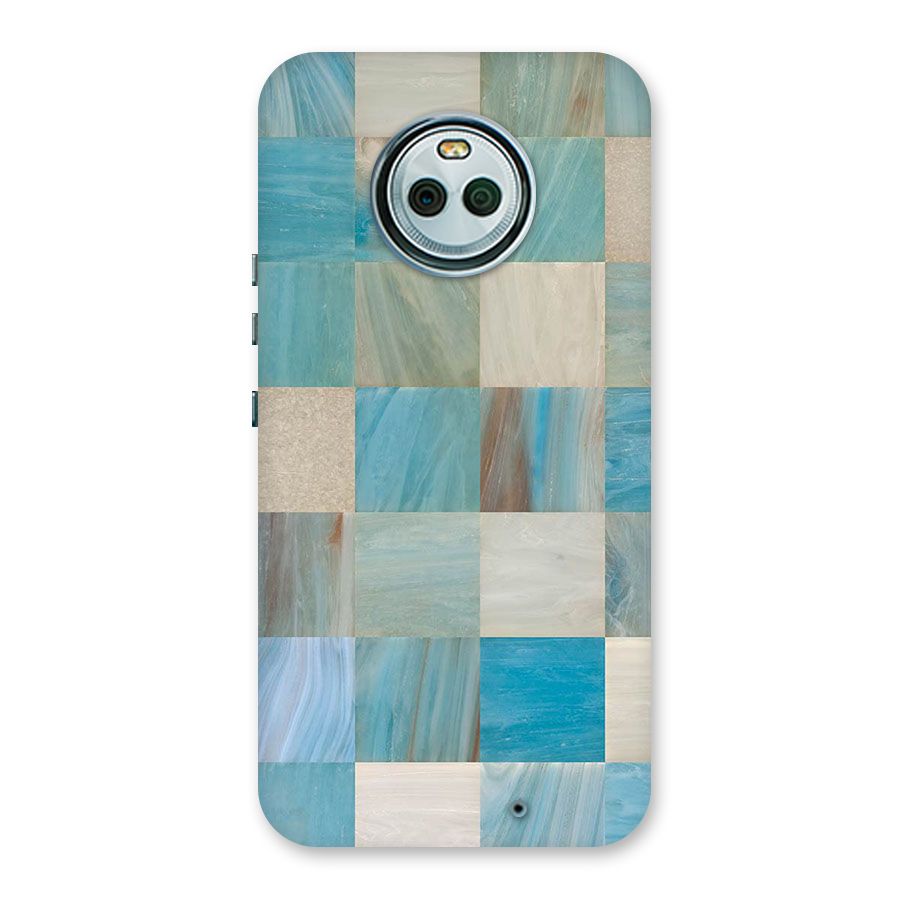 Blue Tiles Back Case for Moto X4