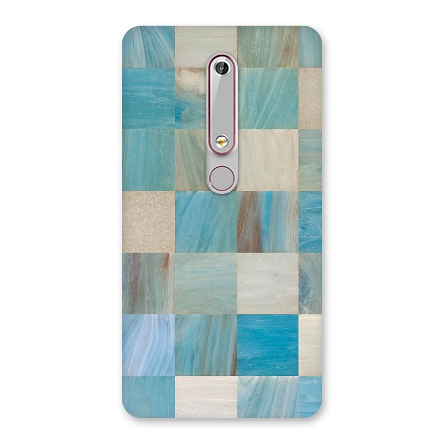 Blue Tiles Back Case for Nokia 6.1