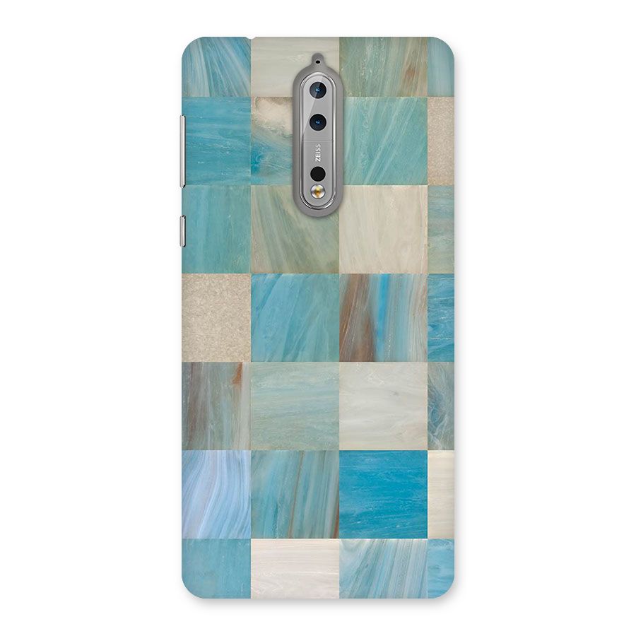 Blue Tiles Back Case for Nokia 8