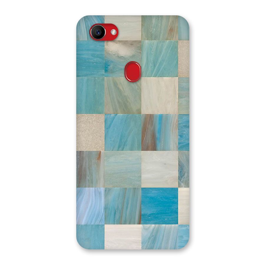 Blue Tiles Back Case for Oppo F7