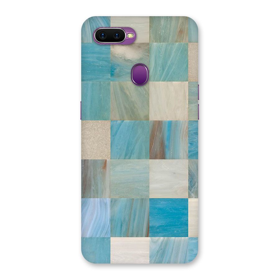 Blue Tiles Back Case for Oppo F9