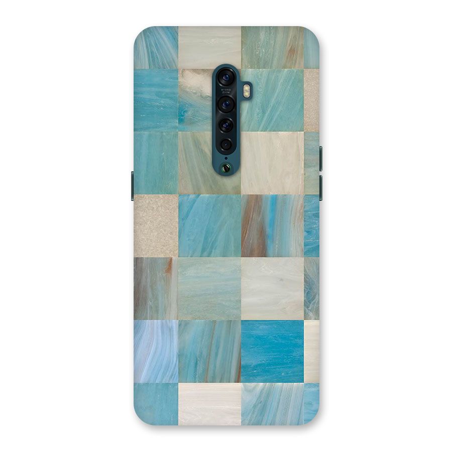 Blue Tiles Back Case for Oppo Reno2