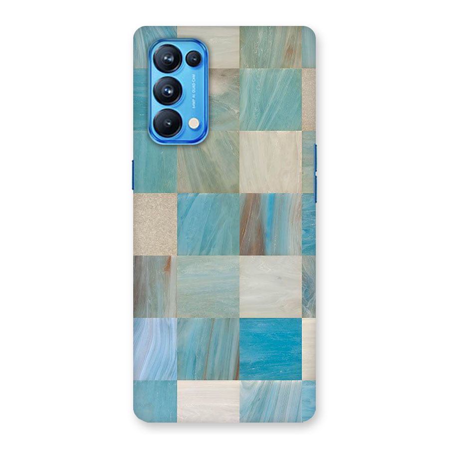 Blue Tiles Back Case for Oppo Reno5 Pro 5G