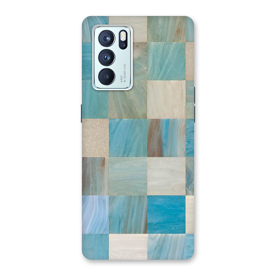 Blue Tiles Back Case for Oppo Reno6 Pro 5G
