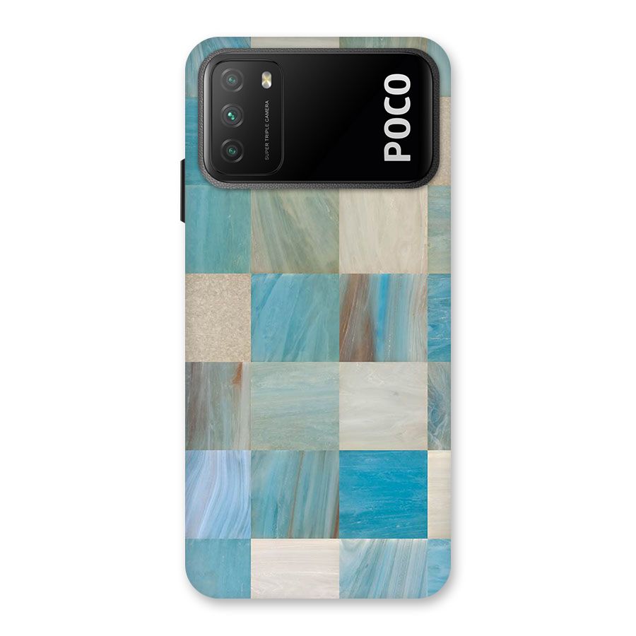 Blue Tiles Back Case for Poco M3