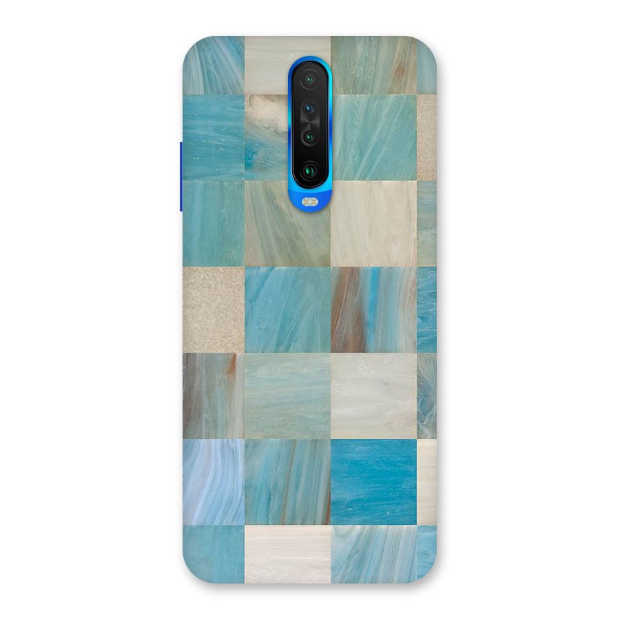 Blue Tiles Back Case for Poco X2