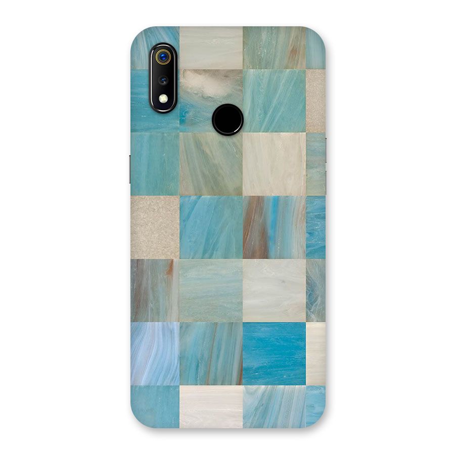 Blue Tiles Back Case for Realme 3