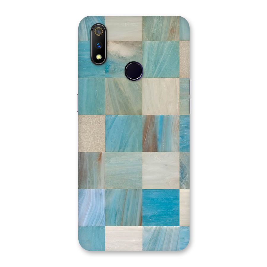 Blue Tiles Back Case for Realme 3 Pro