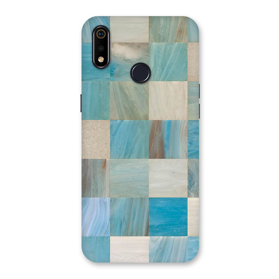 Blue Tiles Back Case for Realme 3i