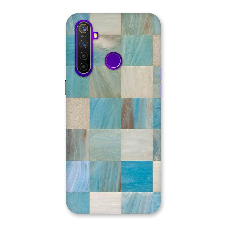 Blue Tiles Back Case for Realme 5 Pro