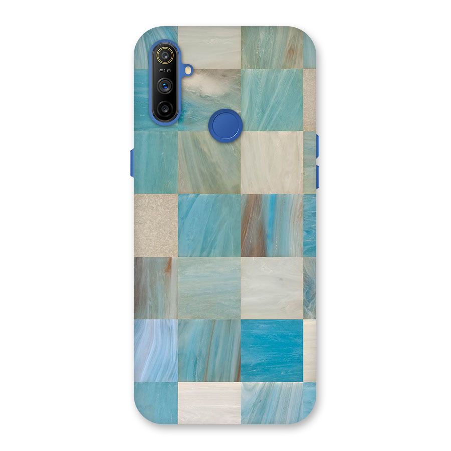 Blue Tiles Back Case for Realme Narzo 10A