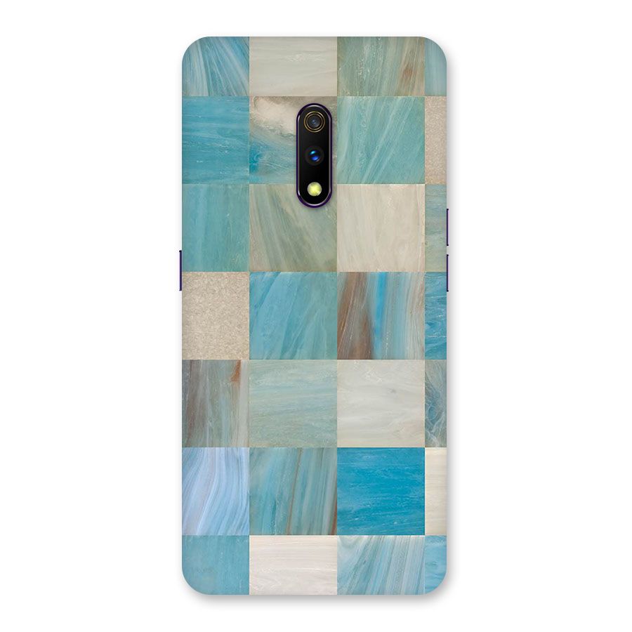Blue Tiles Back Case for Realme X