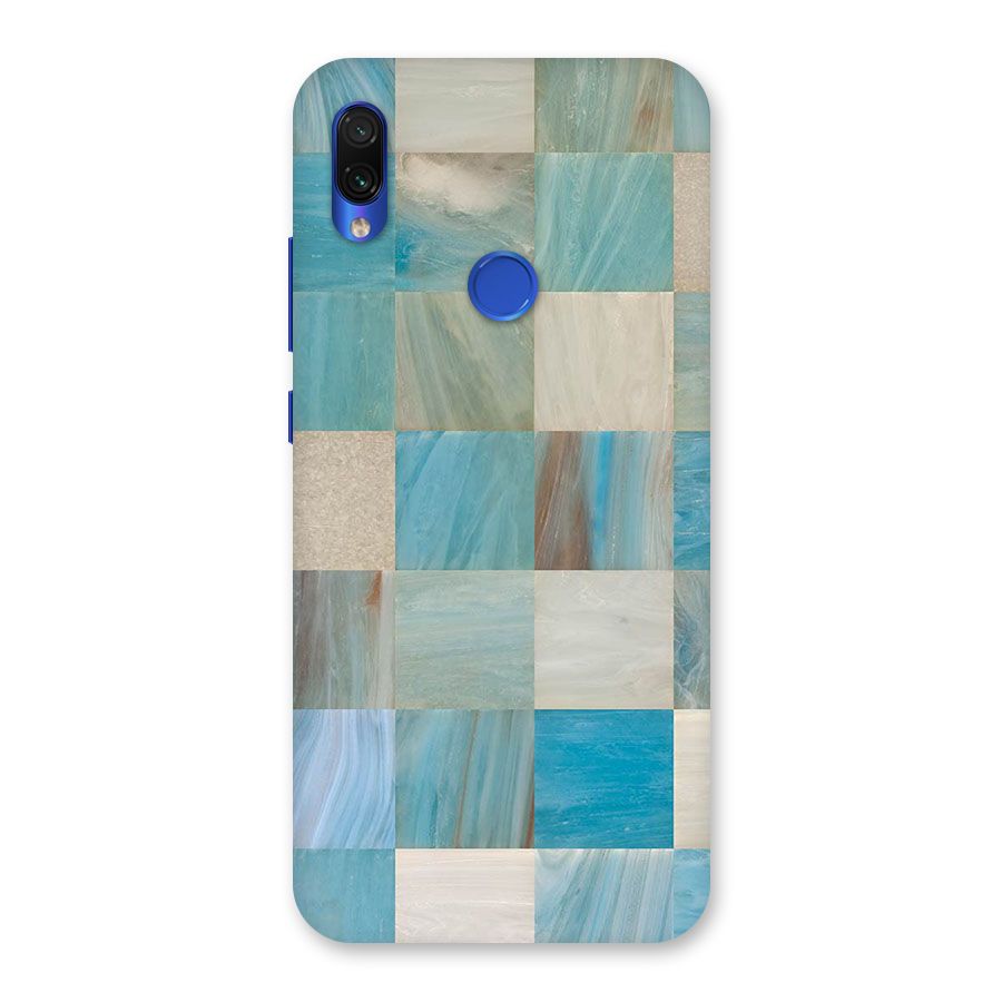 Blue Tiles Back Case for Redmi Note 7S