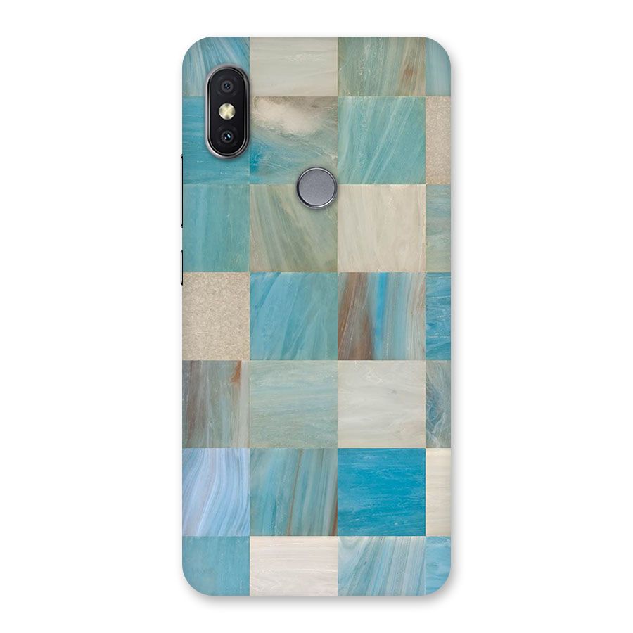 Blue Tiles Back Case for Redmi Y2