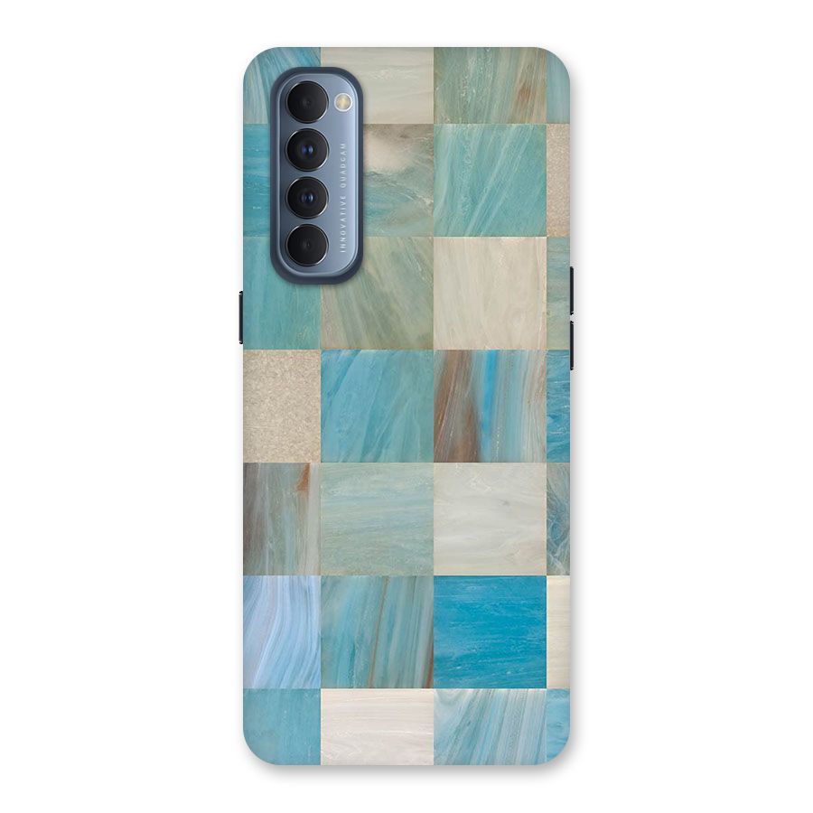 Blue Tiles Back Case for Reno4 Pro