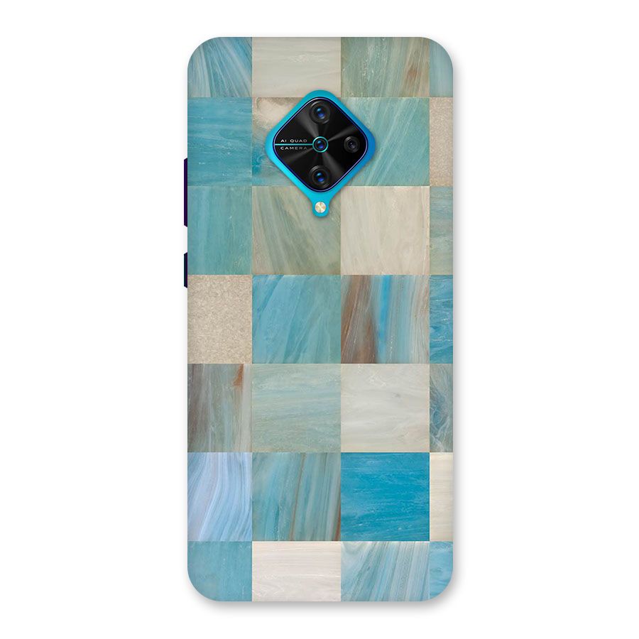 Blue Tiles Back Case for Vivo S1 Pro