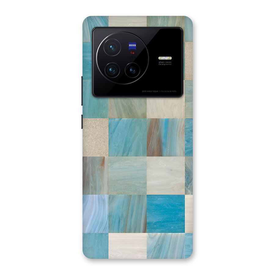 Blue Tiles Back Case for Vivo X80