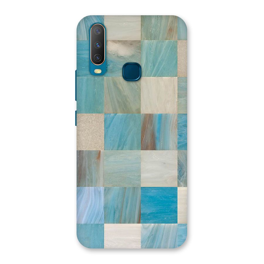 Blue Tiles Back Case for Vivo Y15