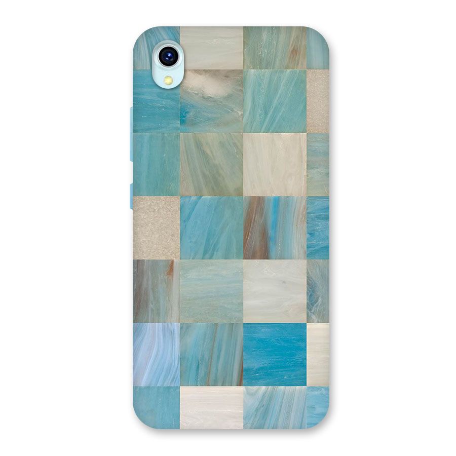 Blue Tiles Back Case for Vivo Y1s