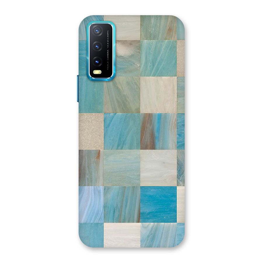 Blue Tiles Back Case for Vivo Y20A