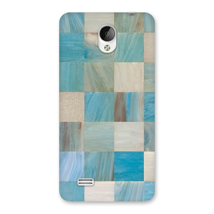 Blue Tiles Back Case for Vivo Y21