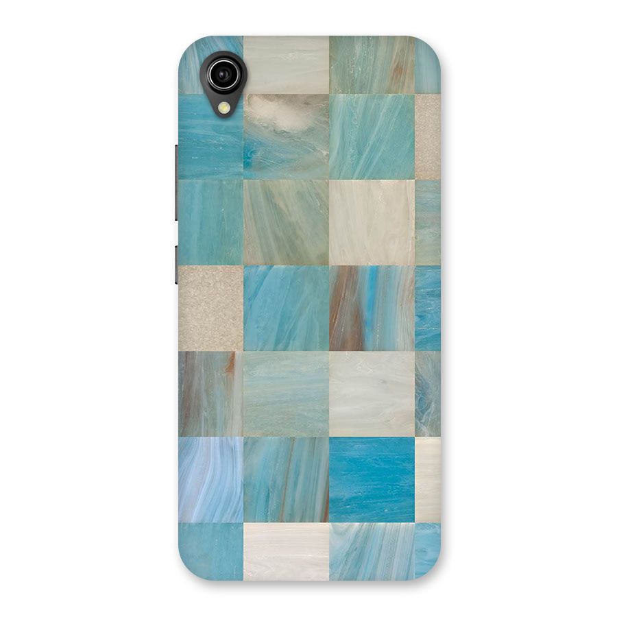 Blue Tiles Back Case for Vivo Y90