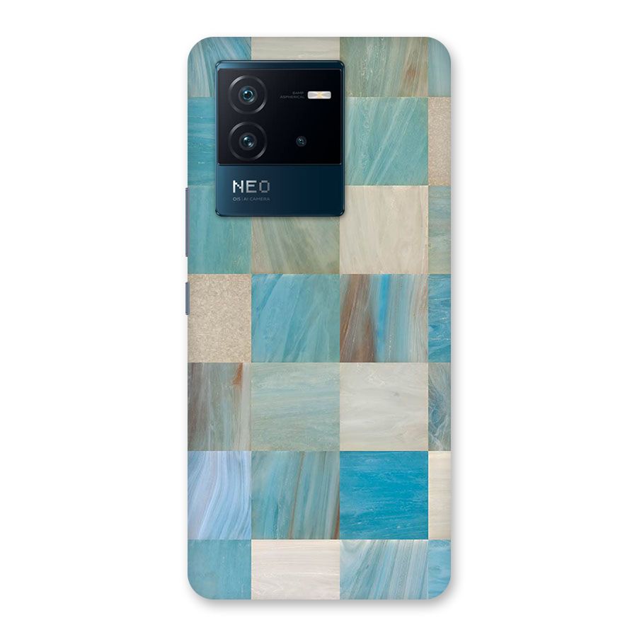 Blue Tiles Back Case for Vivo iQOO Neo 6 5G