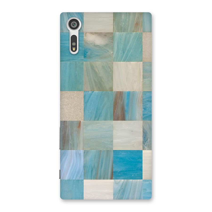 Blue Tiles Back Case for Xperia XZ