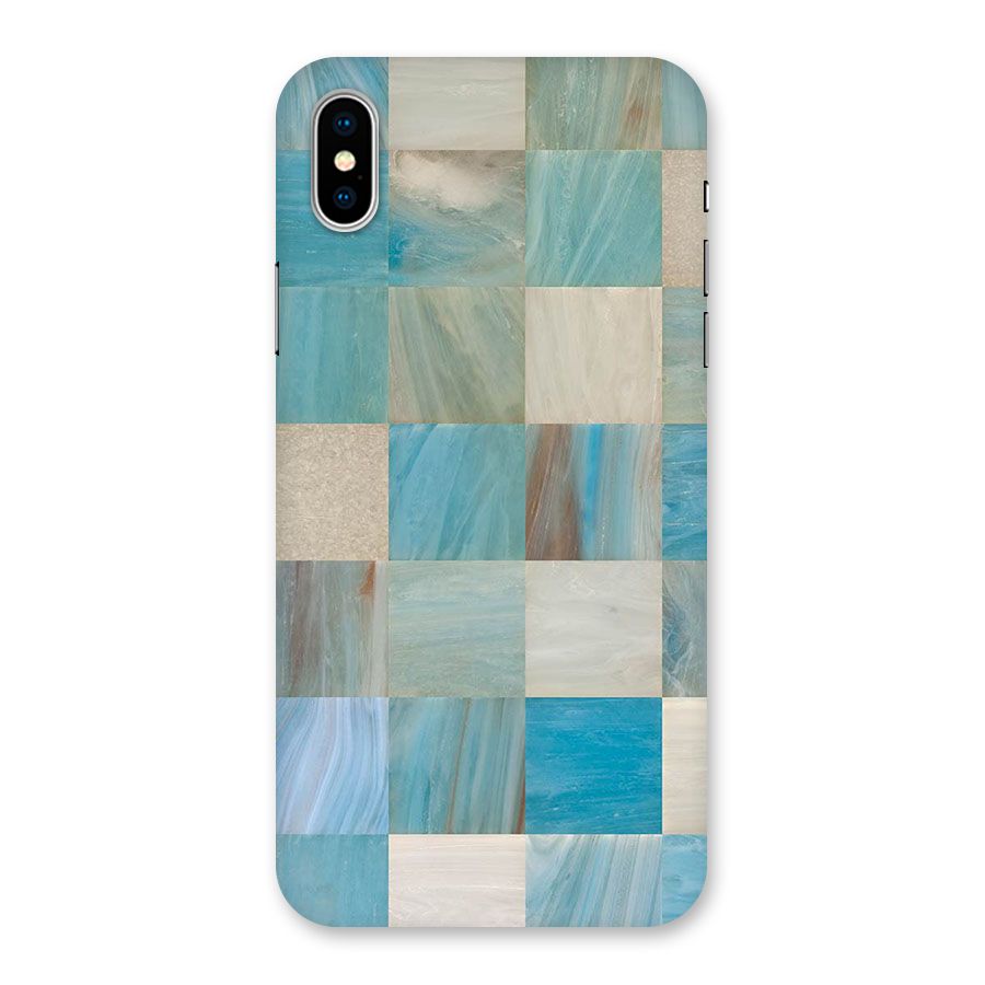 Blue Tiles Back Case for iPhone XS