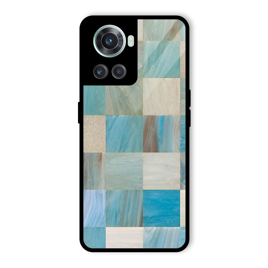 Blue Tiles Glass Back Case for OnePlus 10R