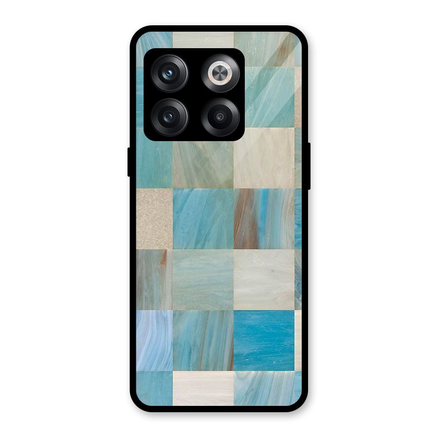 Blue Tiles Glass Back Case for OnePlus 10T