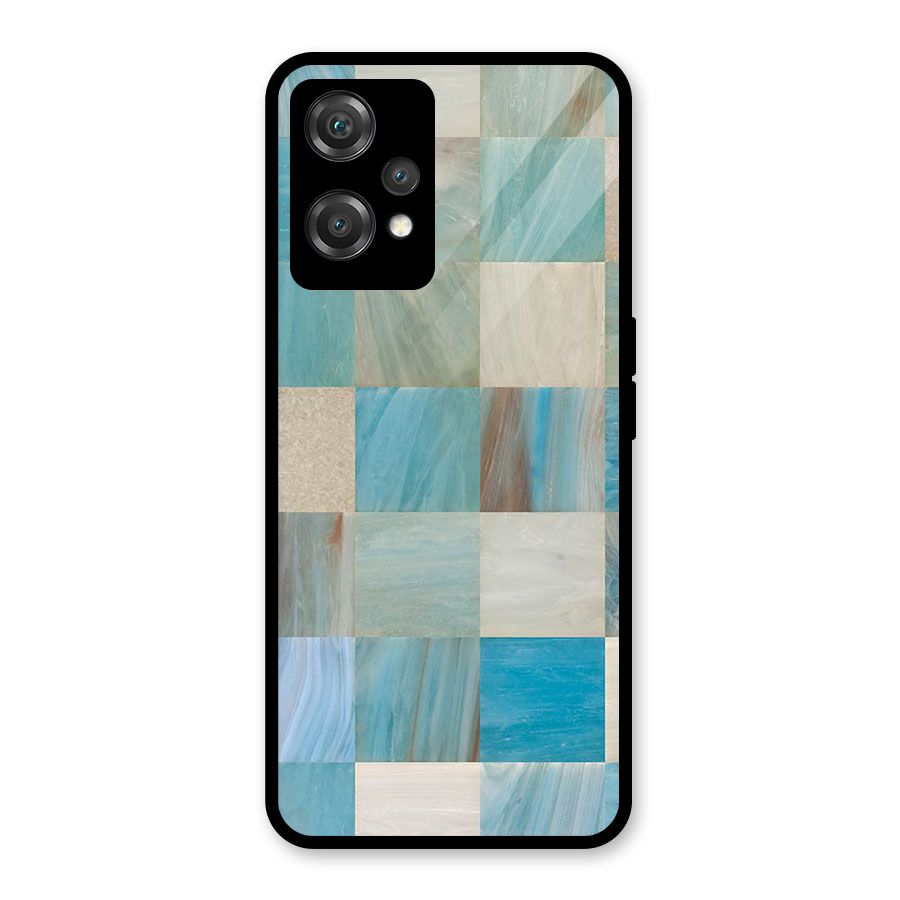Blue Tiles Glass Back Case for OnePlus Nord CE 2 Lite 5G