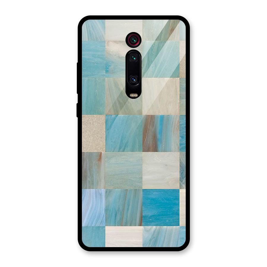 Blue Tiles Glass Back Case for Redmi K20 Pro