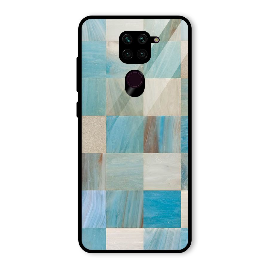 Blue Tiles Glass Back Case for Redmi Note 9