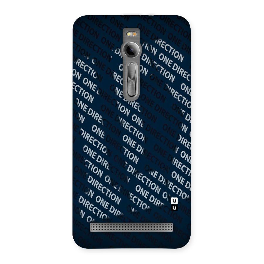 Blue Way Back Case for Asus Zenfone 2