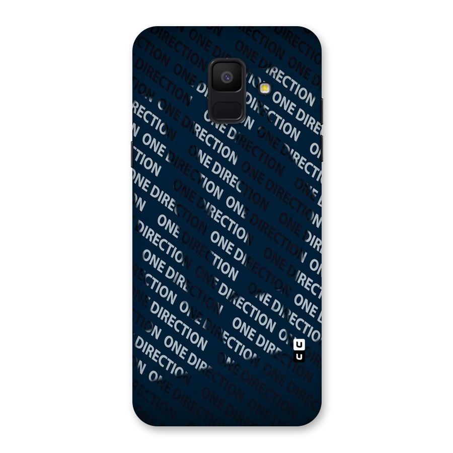 Blue Way Back Case for Galaxy A6 (2018)