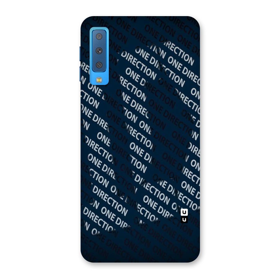 Blue Way Back Case for Galaxy A7 (2018)