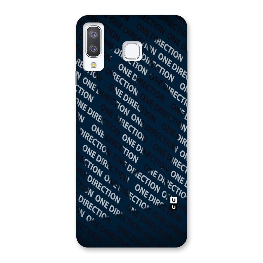Blue Way Back Case for Galaxy A8 Star