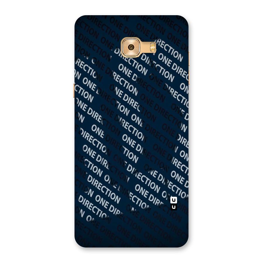Blue Way Back Case for Galaxy C9 Pro