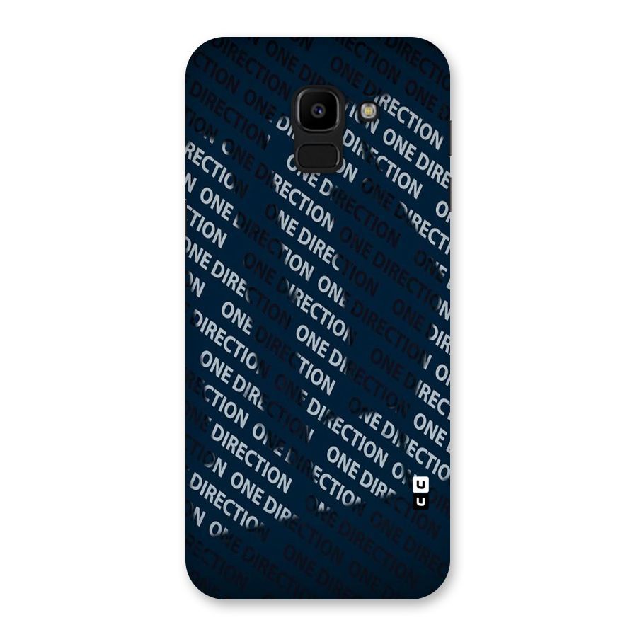 Blue Way Back Case for Galaxy J6